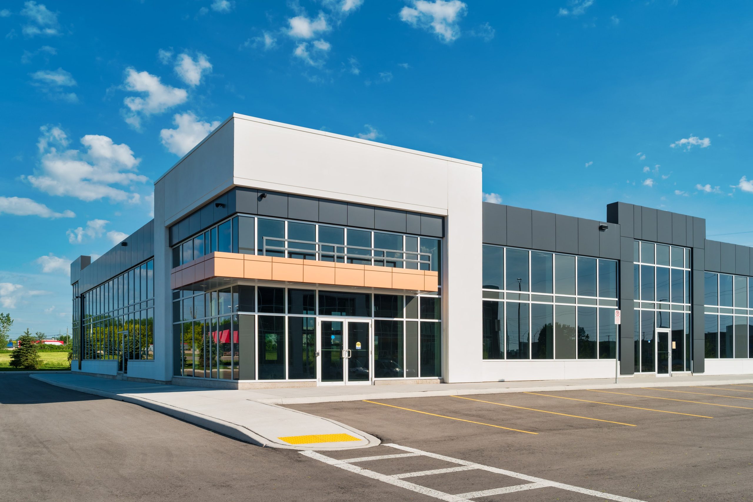 Office building with modern look
